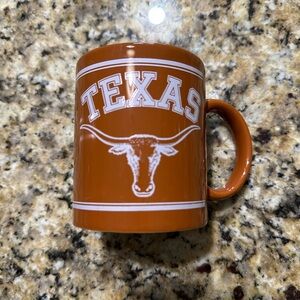 Texas Longhorns Orange Mug EUC